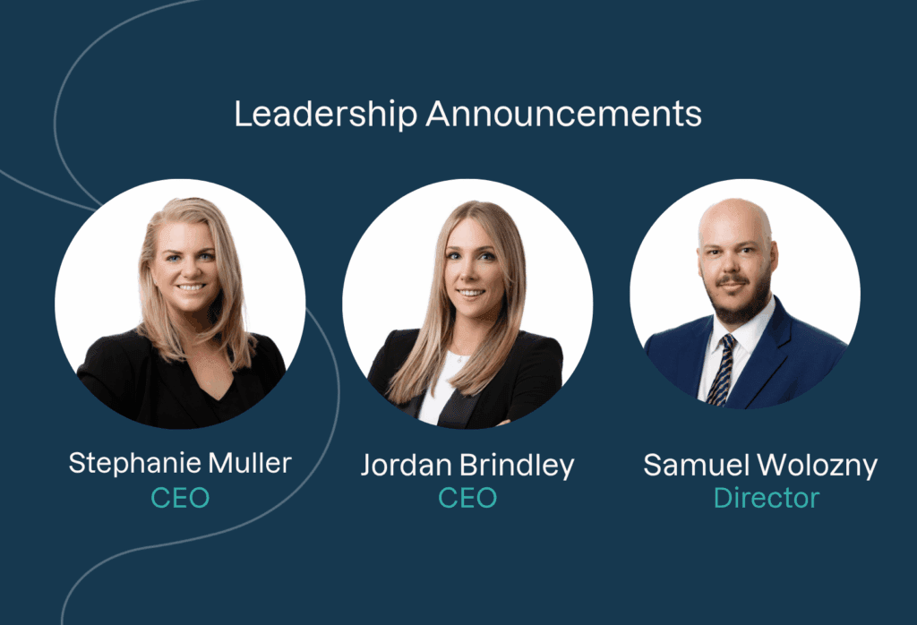 Leadership Announcement Website Banner